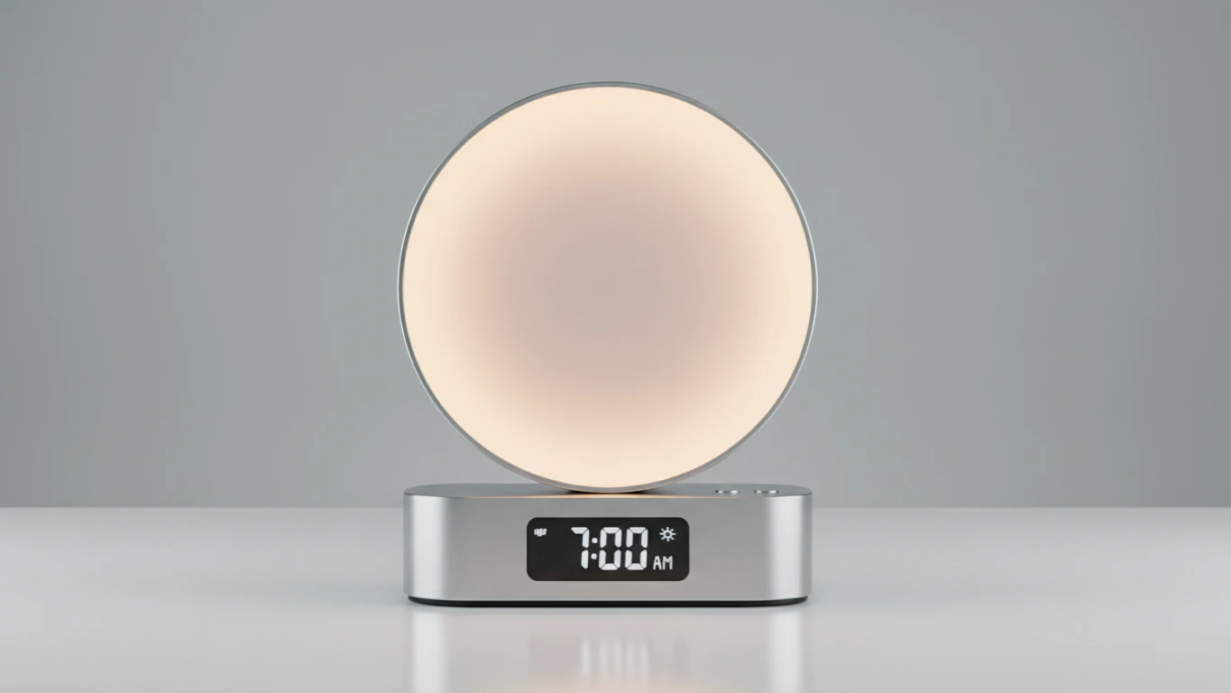 Relógio Despertador Luz Natural