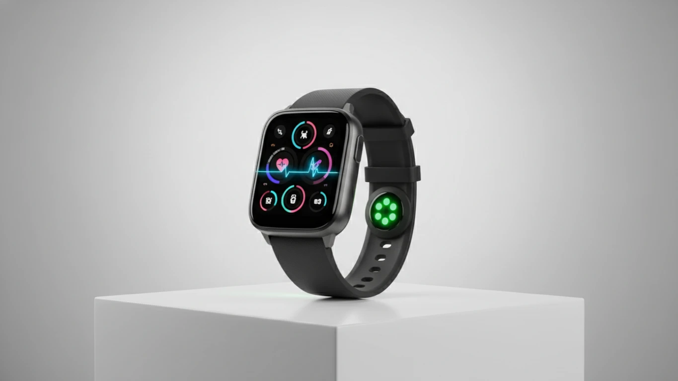 Relógio Smartwatch com Monitor de Saúde