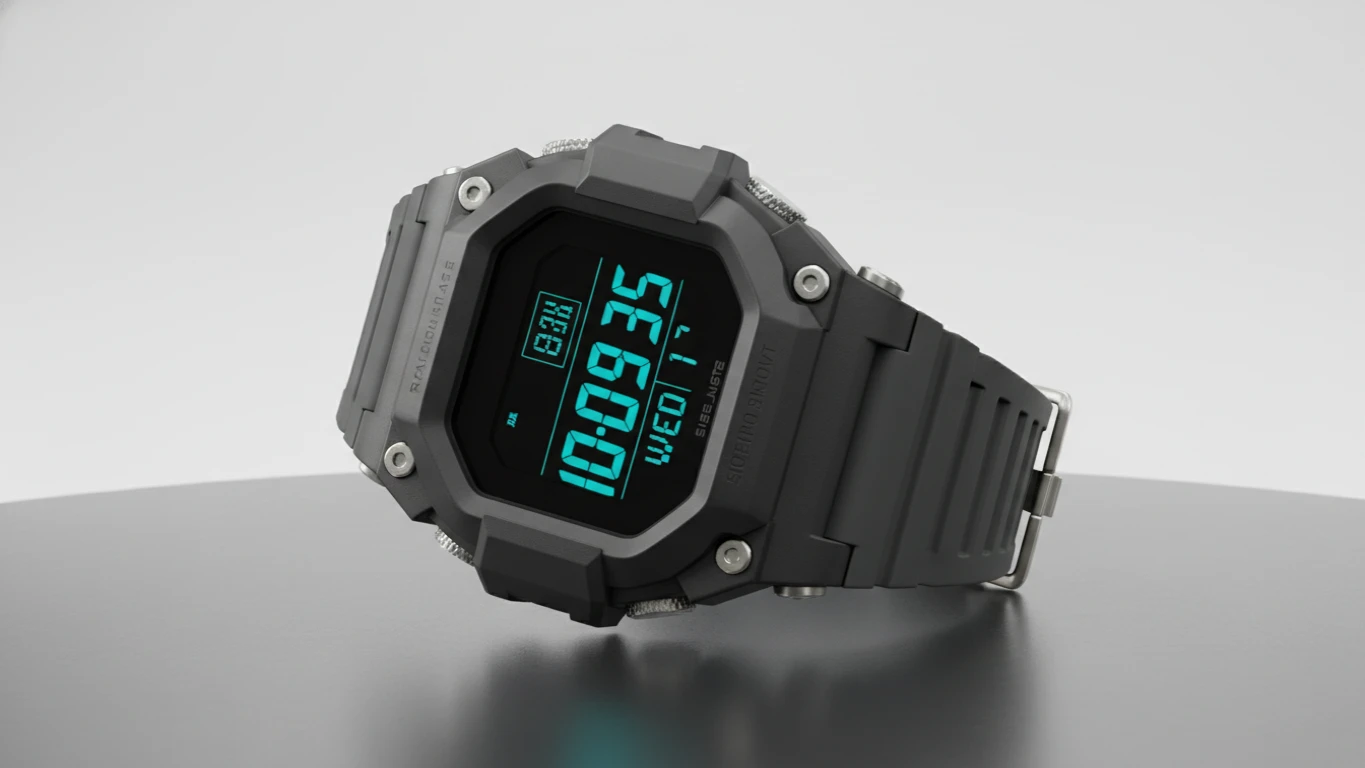 Relógio de Pulso Digital Resistente