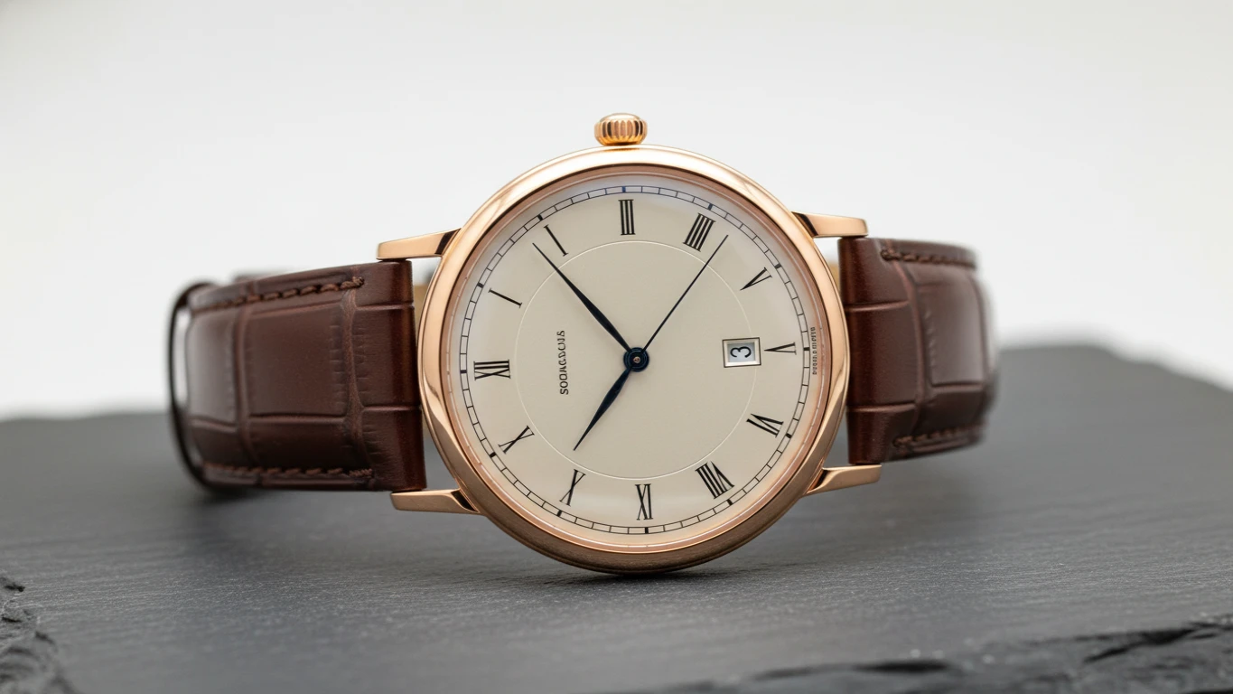 Relógio de Pulso Estilo Social Clássico