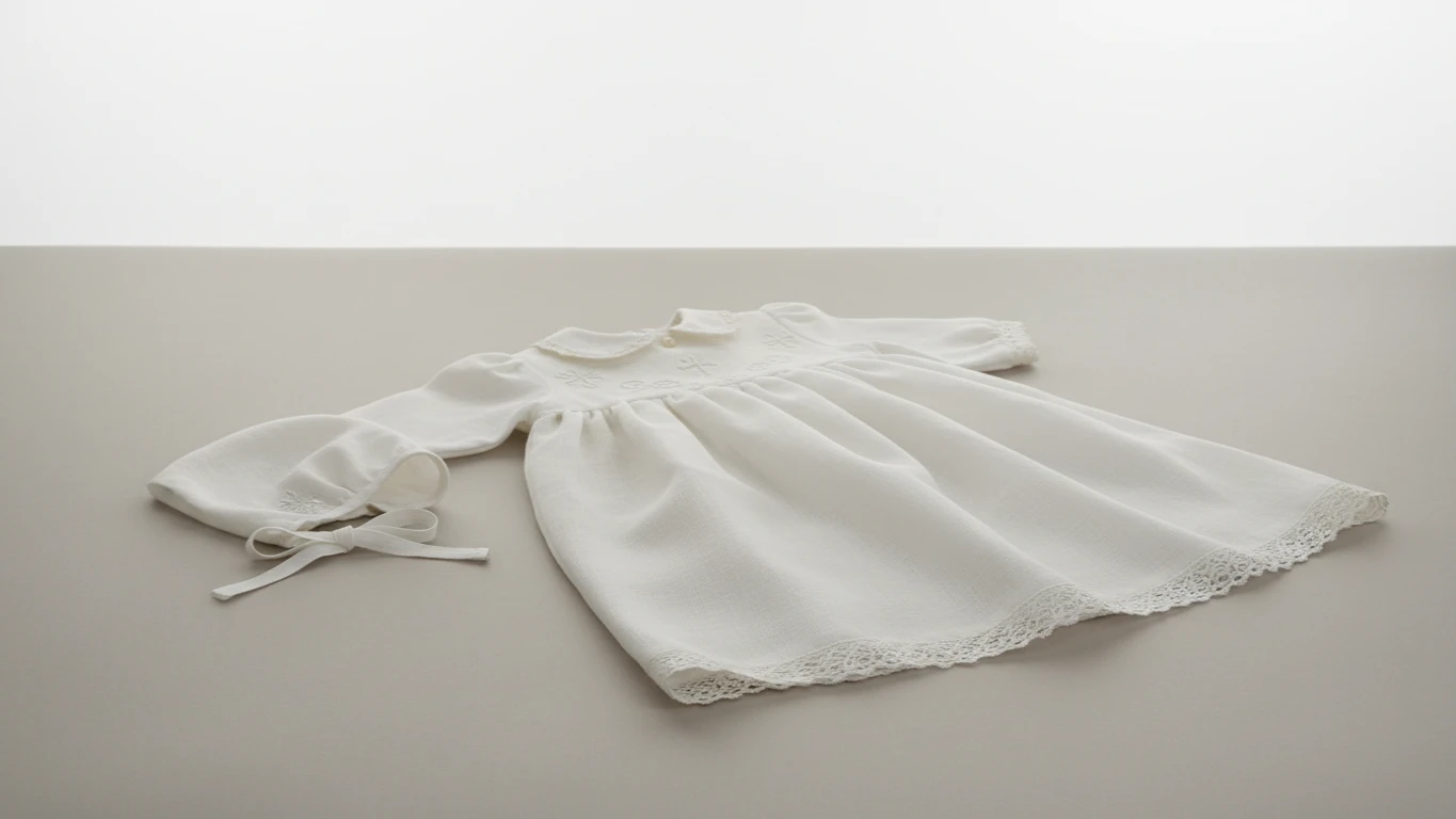 Roupa de Batismo em Linho Puro
