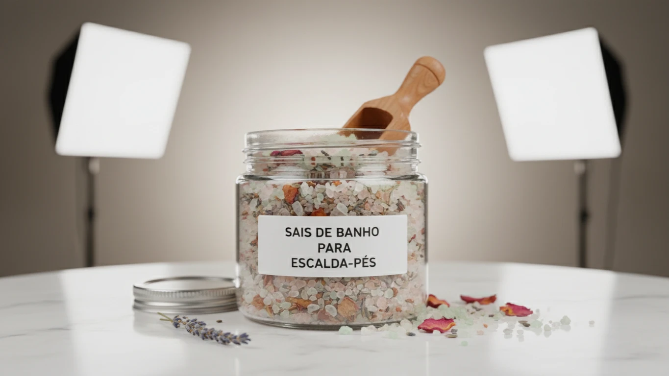 Sais de Banho para Escalda-pés