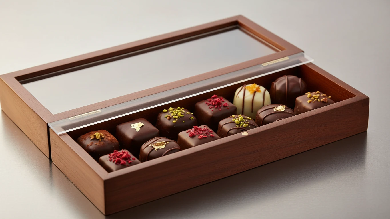 Seleção de Chocolates Finos Artesanais