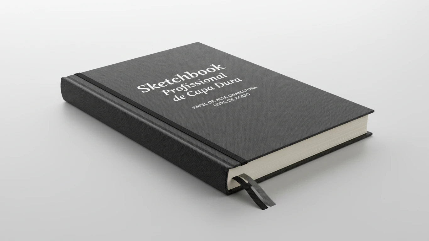 Sketchbook Profissional de Capa Dura