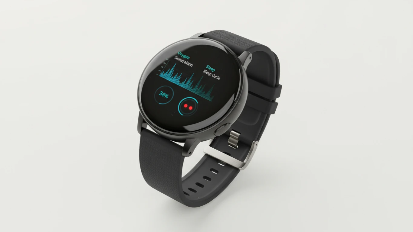 Smartwatch com Monitor de Oxigenação e Sono