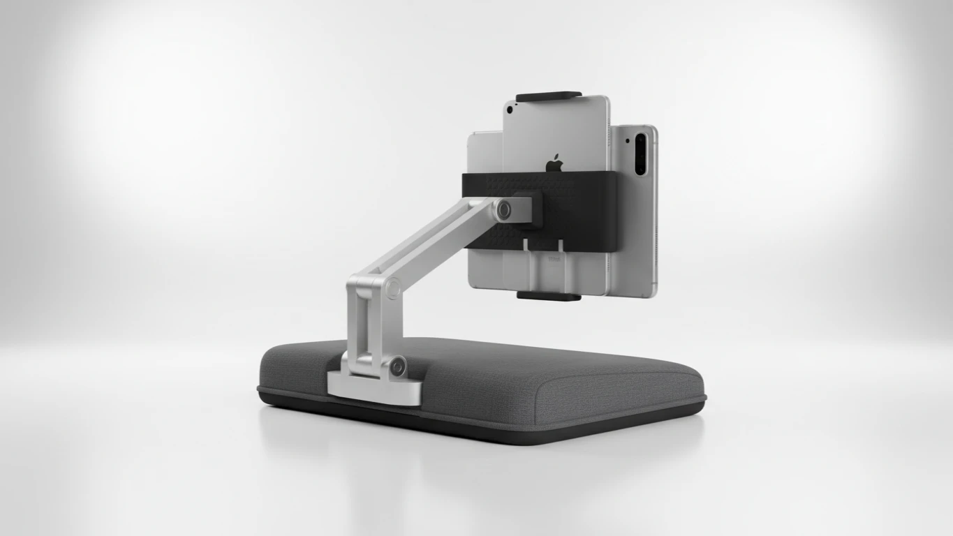 Suporte de Perna Ergonômico para iPad e Tablet