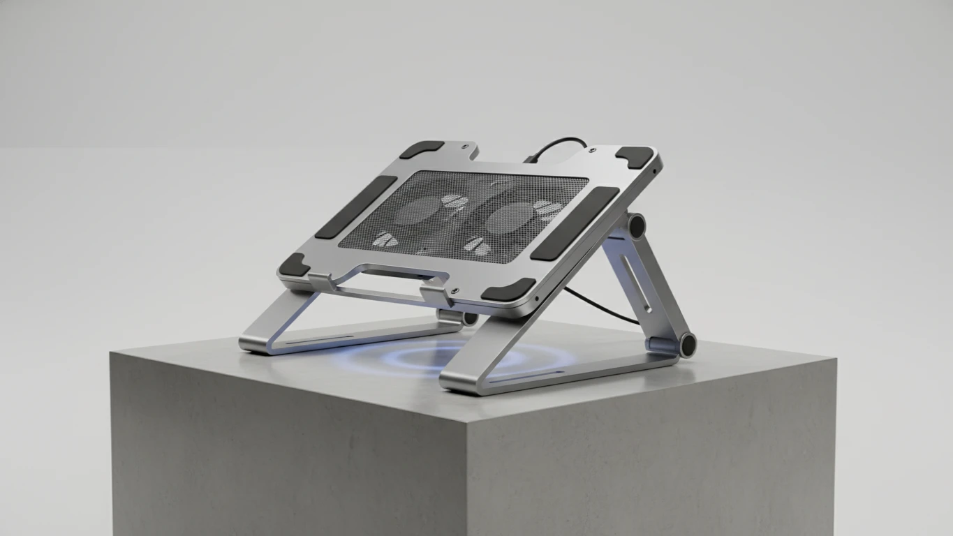 Suporte para Notebook com Cooler Integrado