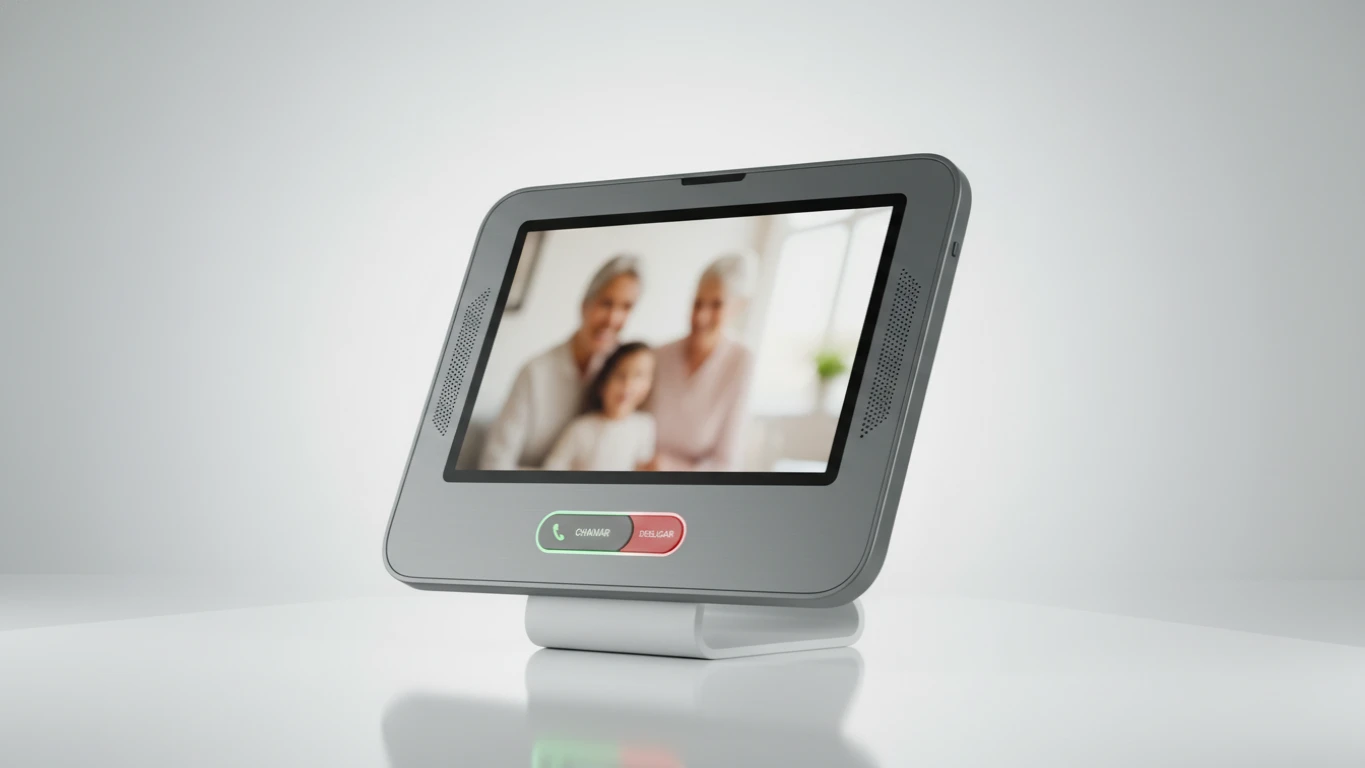 Tablet de Fácil Uso para Videochamadas