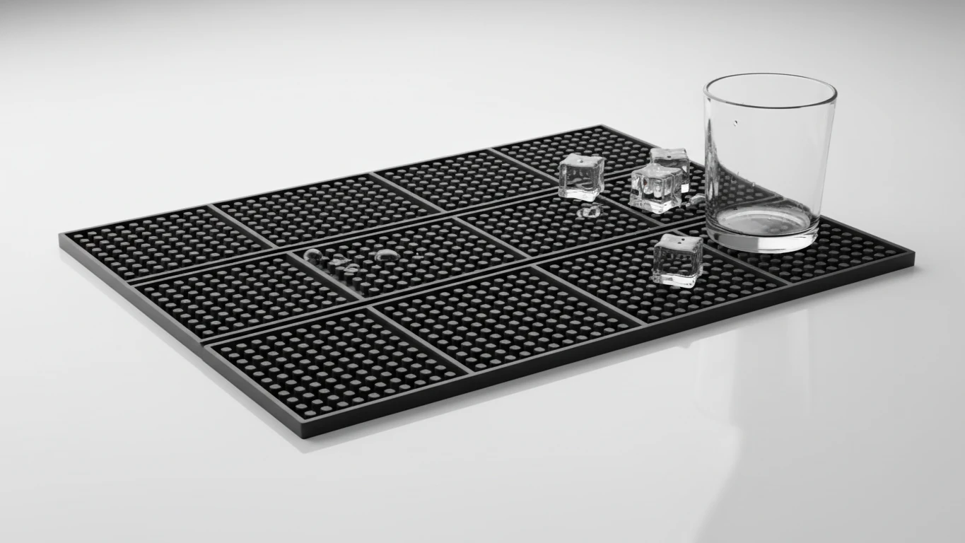 Tapete de Bar Antiderrapante em Silicone
