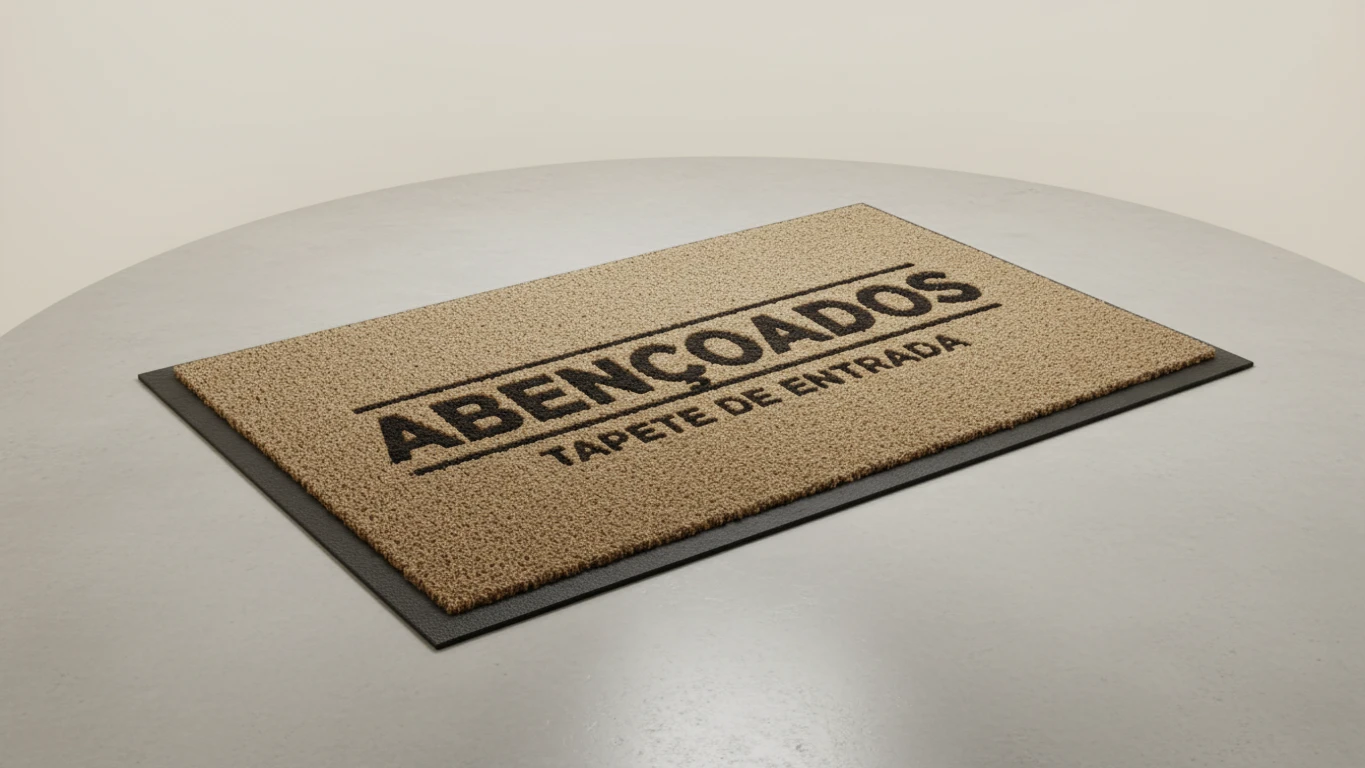Tapete de Entrada Abençoados