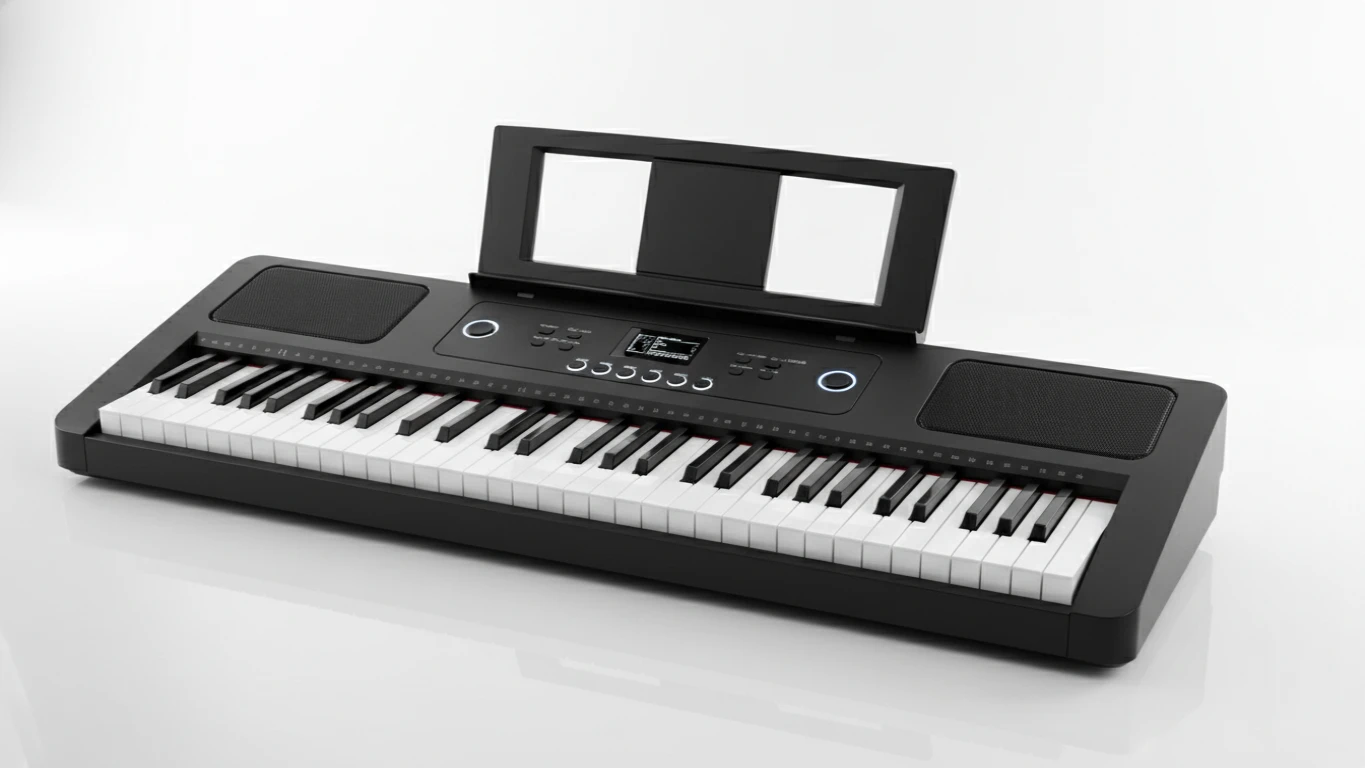Teclado Musical Eletrônico para Iniciantes