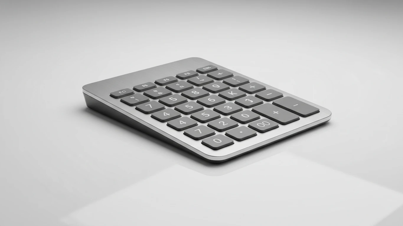 Teclado Numérico Sem Fio Bluetooth