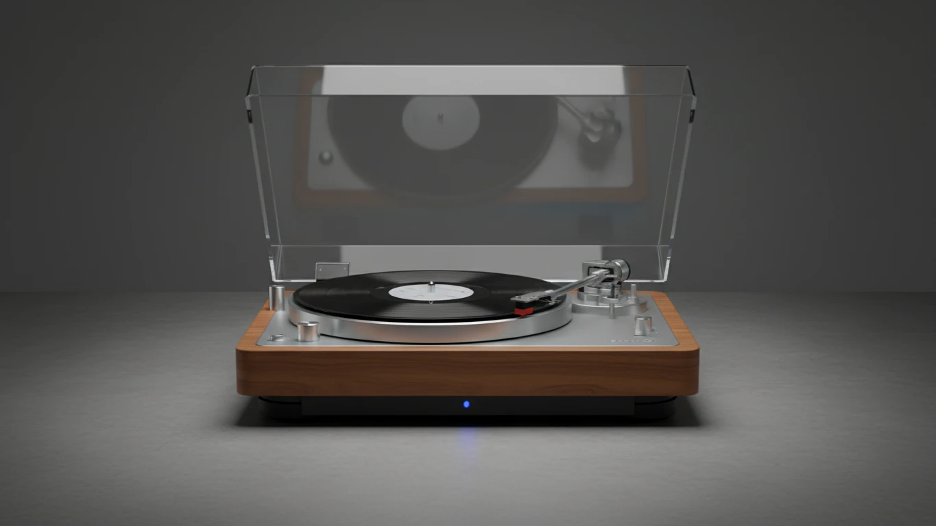 Toca-Discos Vinil Bluetooth