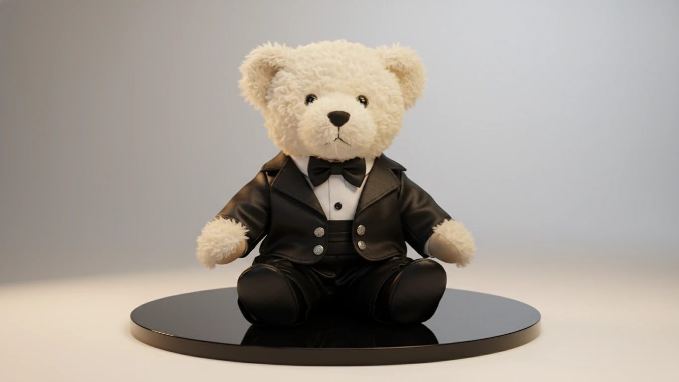 Urso de Pelúcia Premium com Traje de Gala