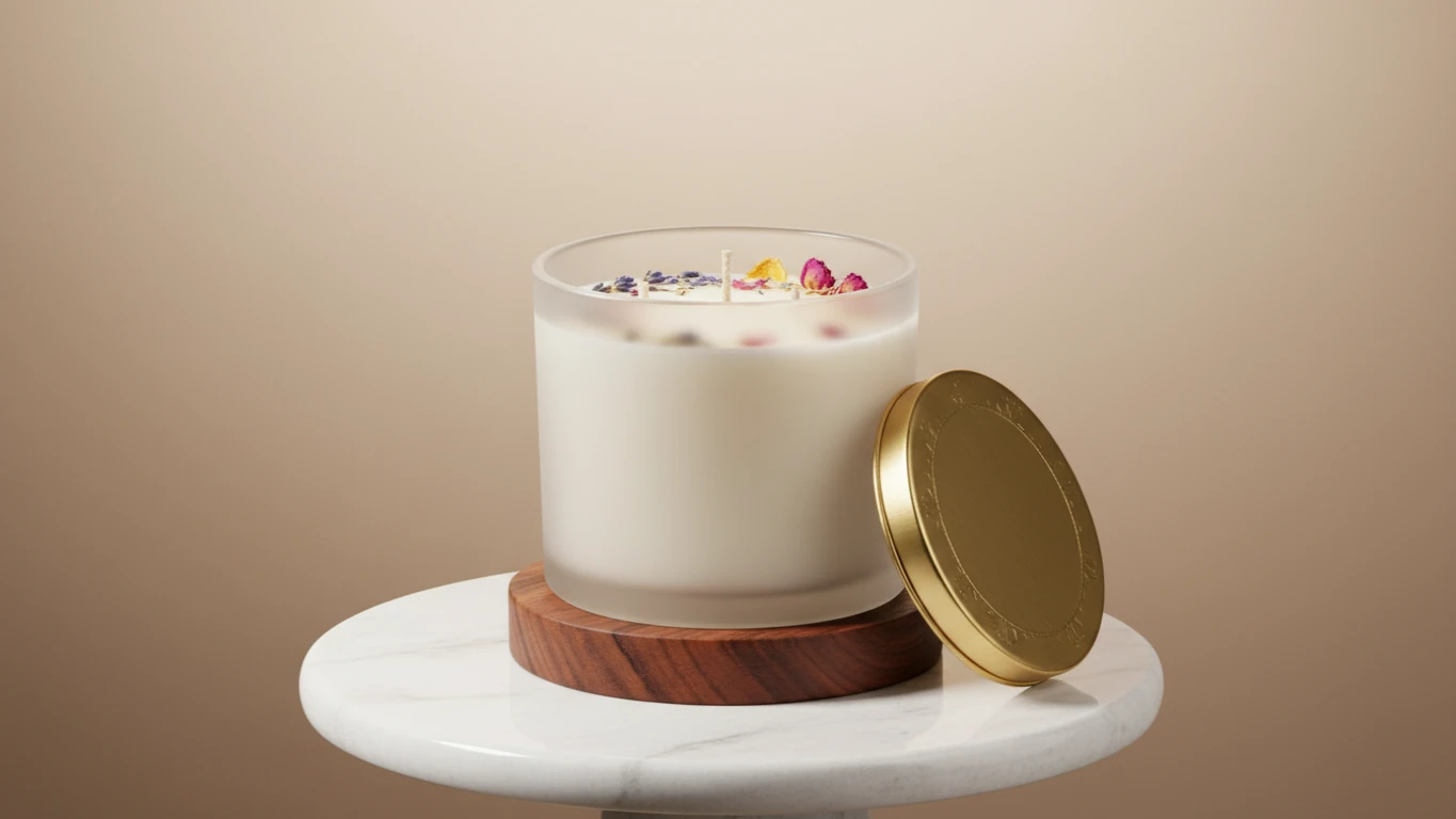Vela Aromática Artesanal de Luxo