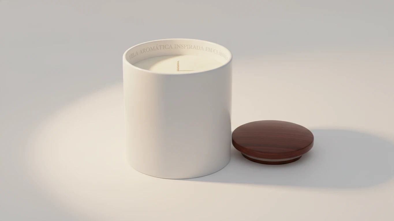 Vela Aromática Inspirada em Clássicos