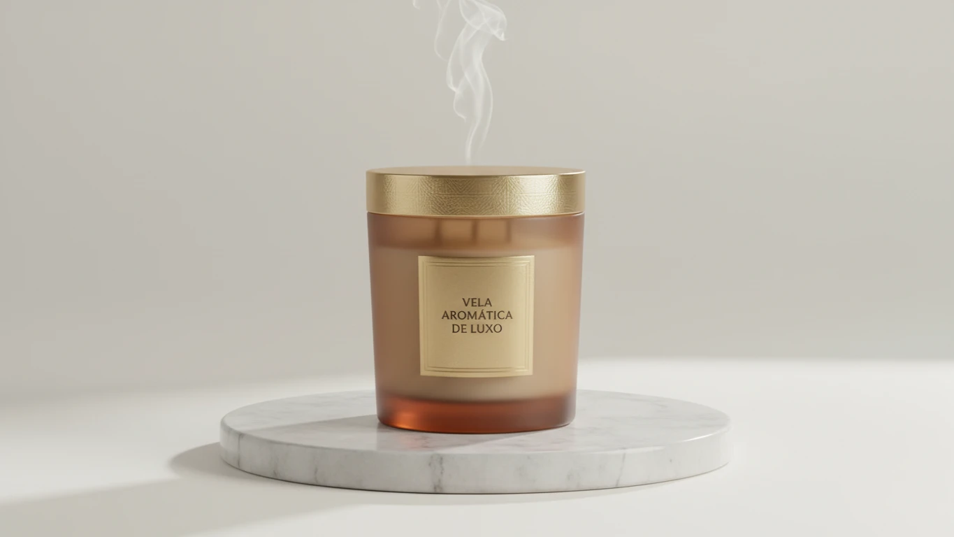 Vela Aromática de Luxo