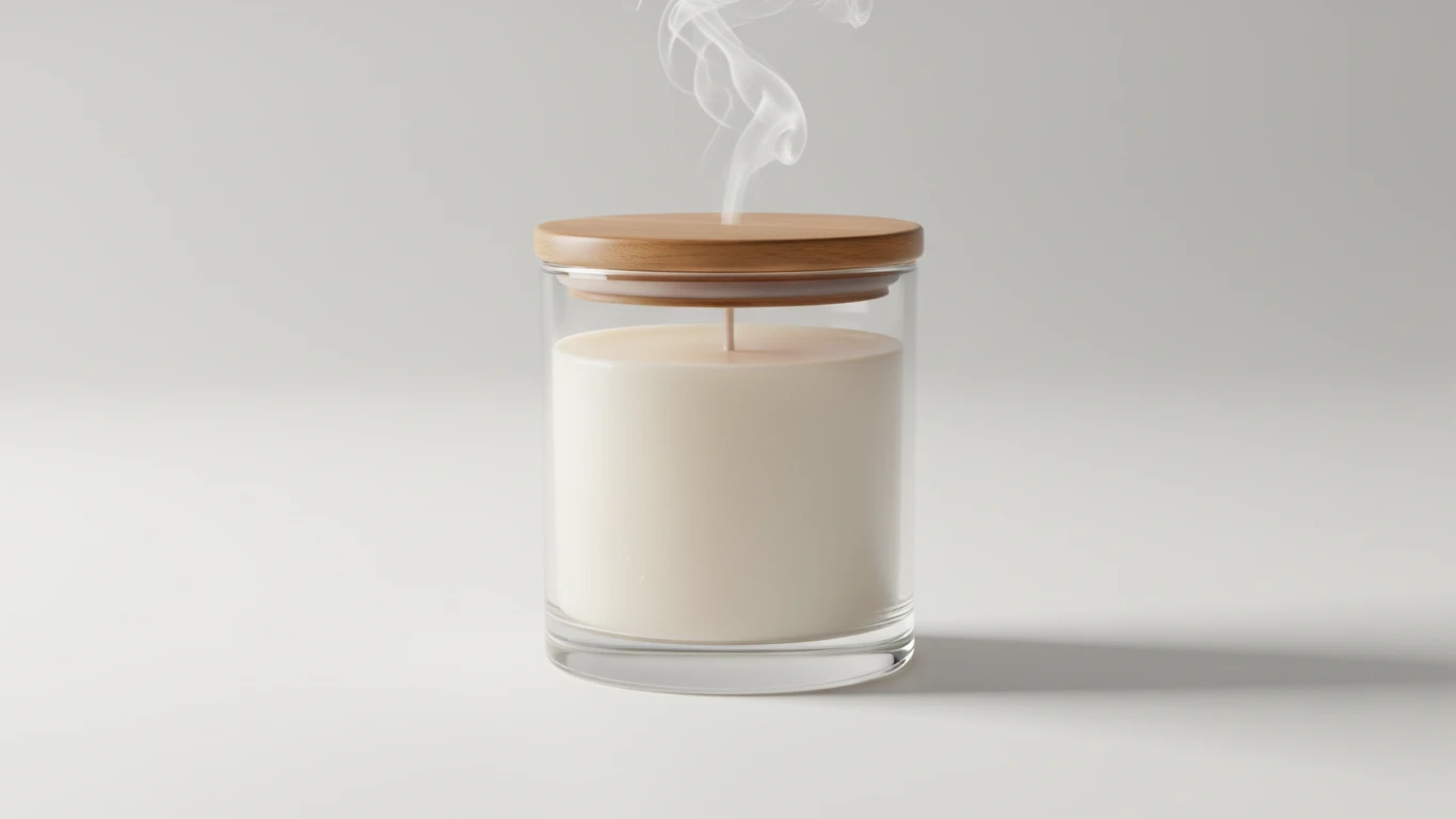 Vela Aromática de Soja (Pote de Vidro)