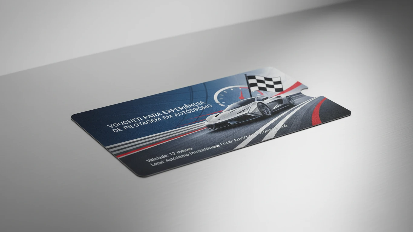 Voucher para Experiência de Pilotagem em Autódromo