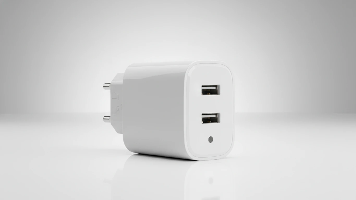 Adaptador de Tomada Universal com Portas USB-C