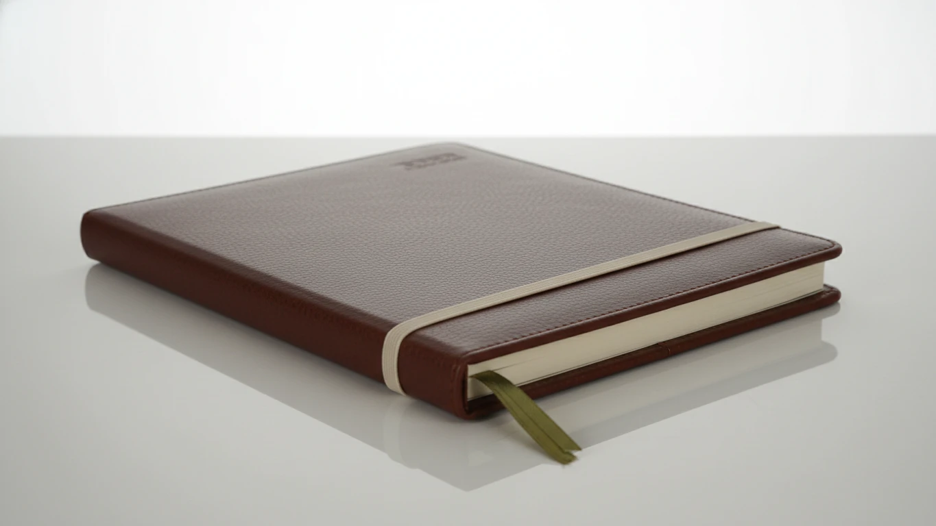 Agenda Permanente de Couro Sintético