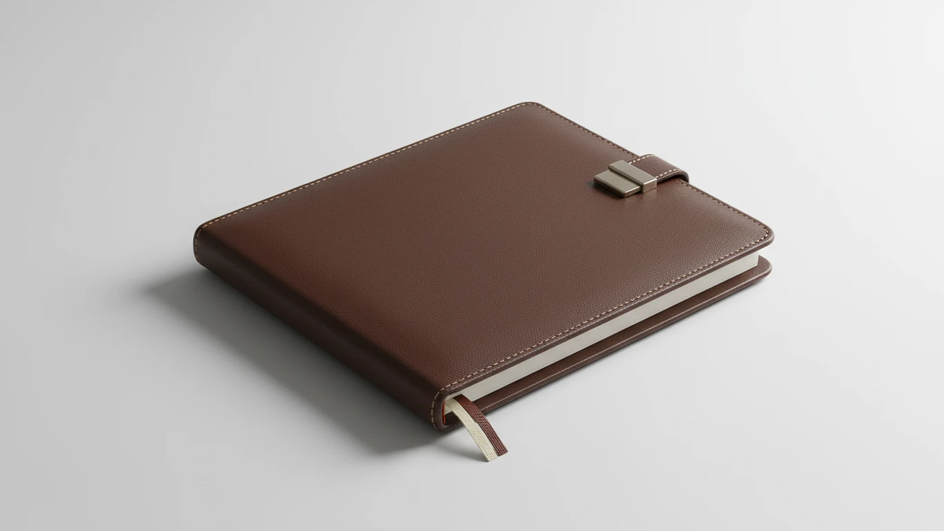 Agenda Planner Executiva de Couro Sintético