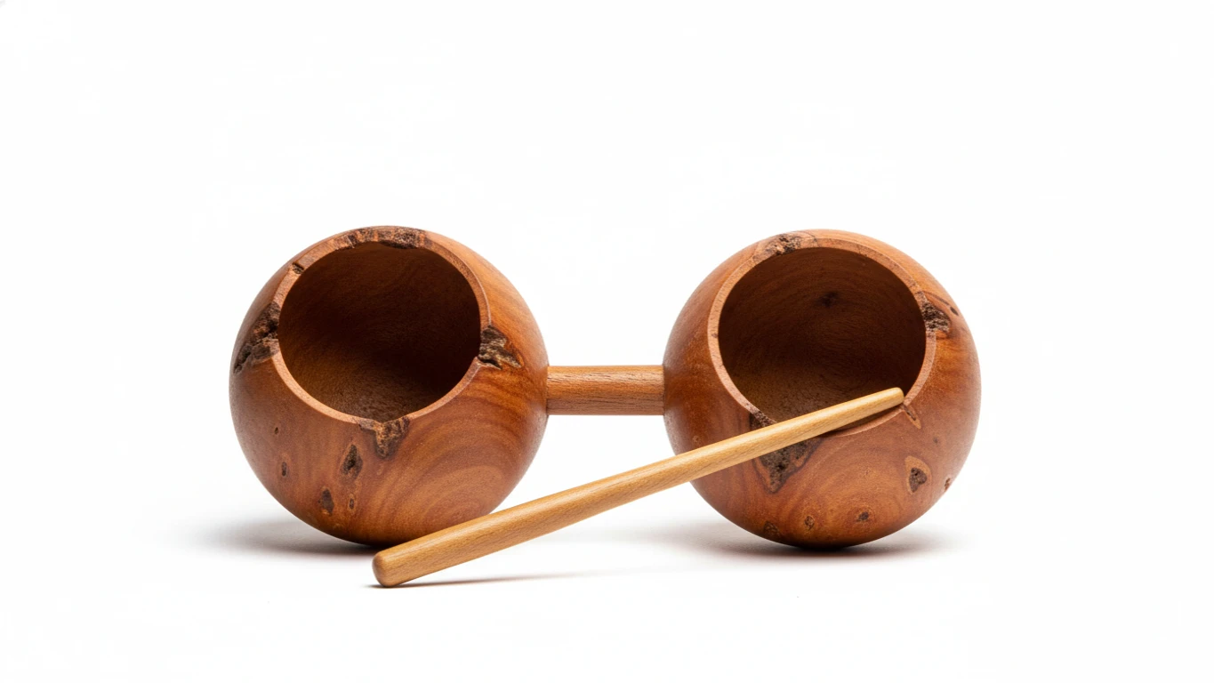 Agogô de Castanha Natural