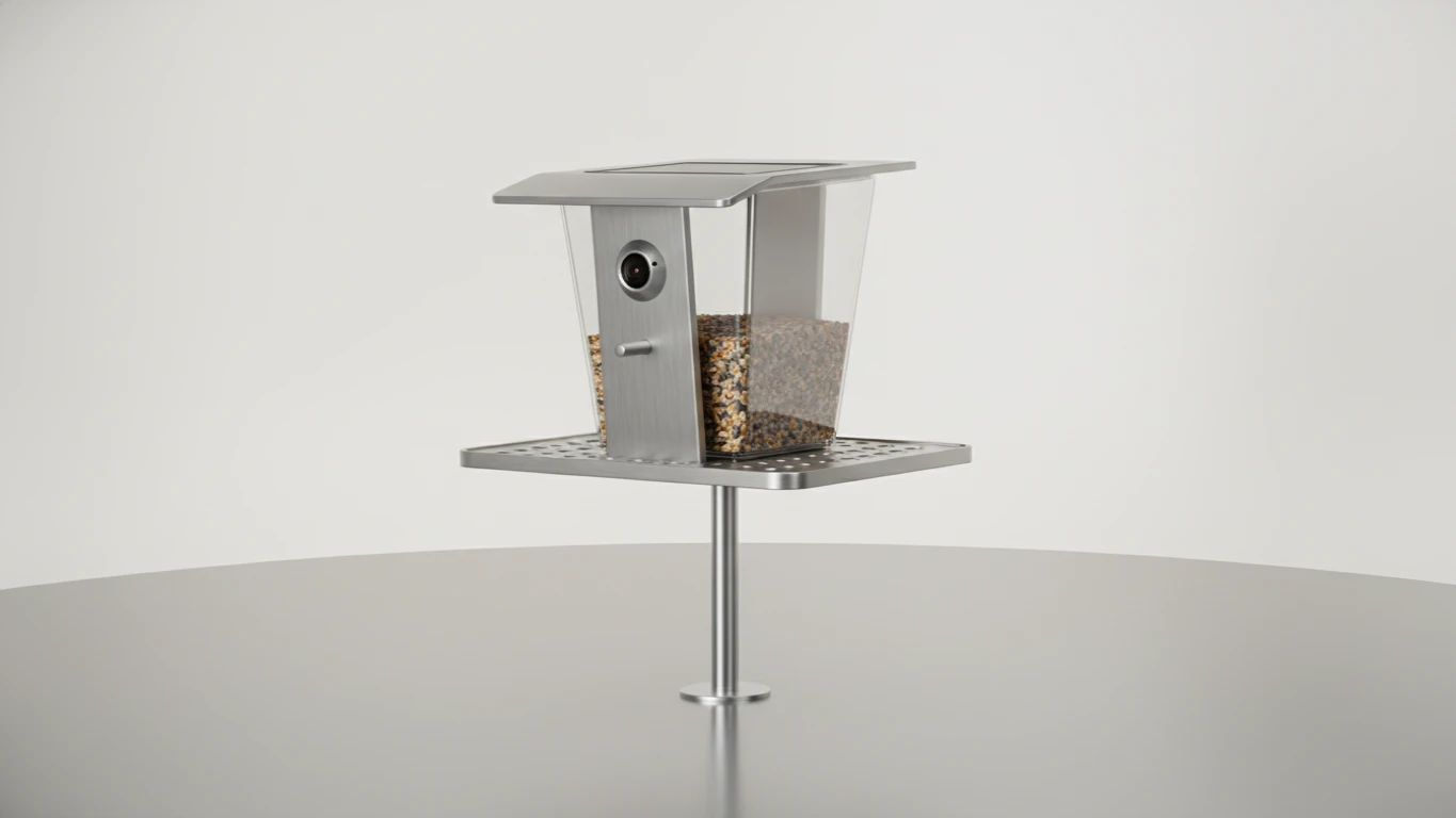Alimentador de Pássaros Inteligente com Câmera