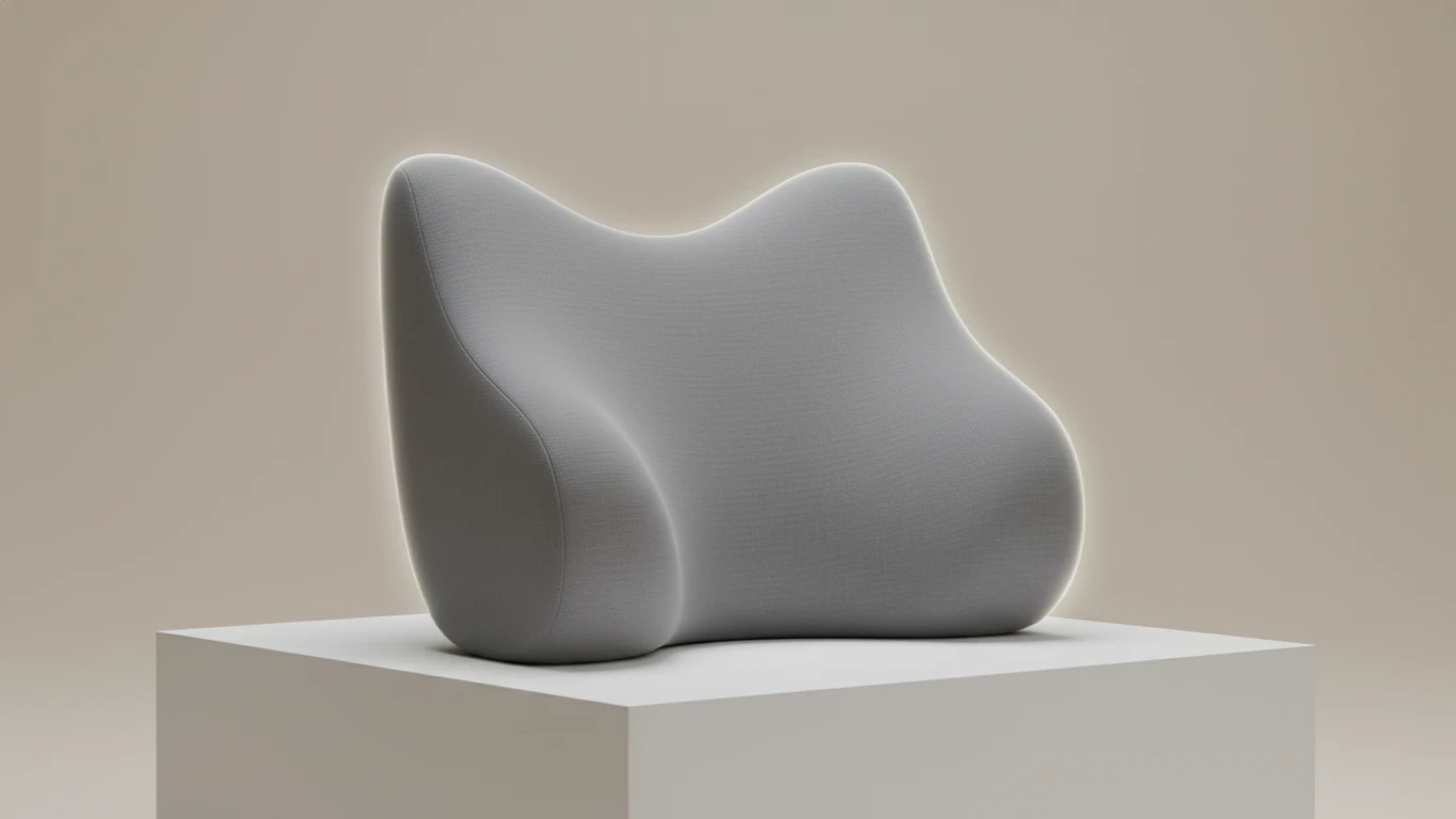 Almofada Lombar Ergonômica de Memory Foam