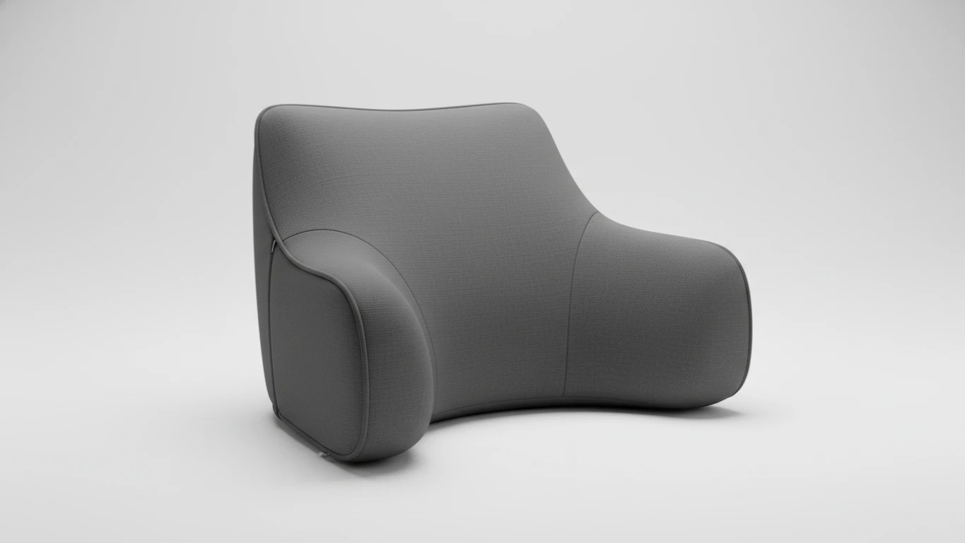 Almofada Lombar Ergonômica de Viscoelástico
