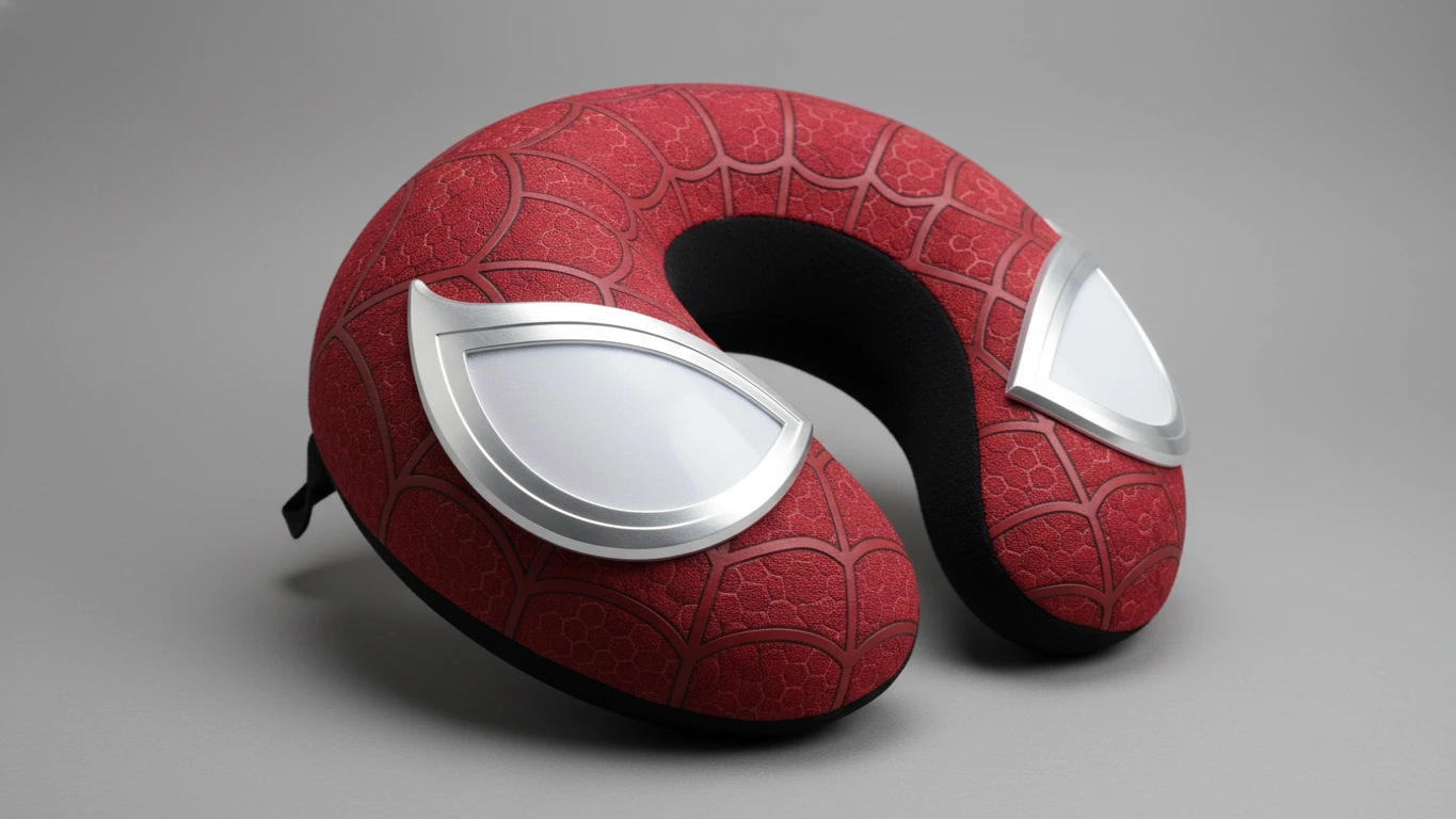 Almofada de Pescoço do Homem-Aranha
