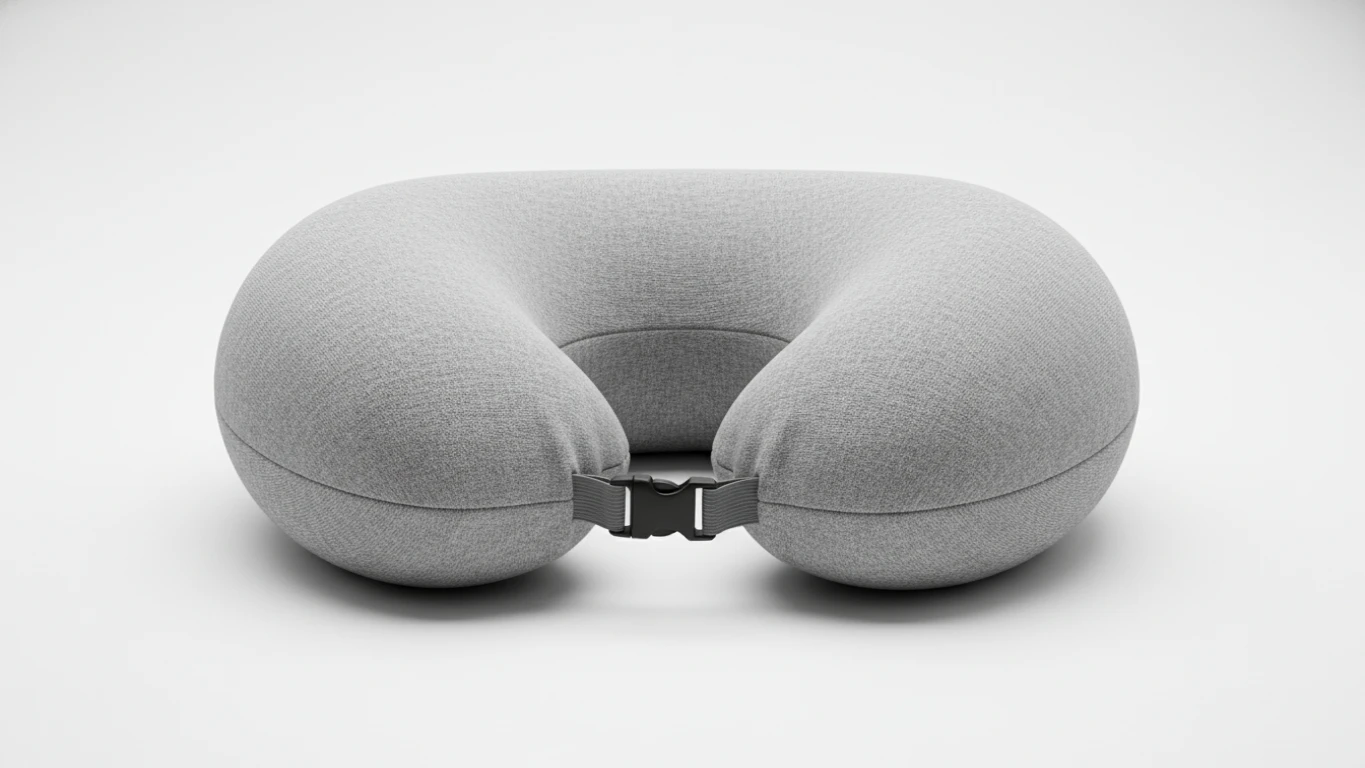 Almofada de Viagem Ergonômica com Memory Foam