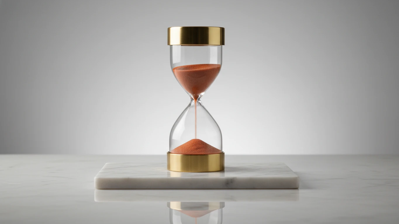 Ampulheta Decorativa (Timer Pomodoro)