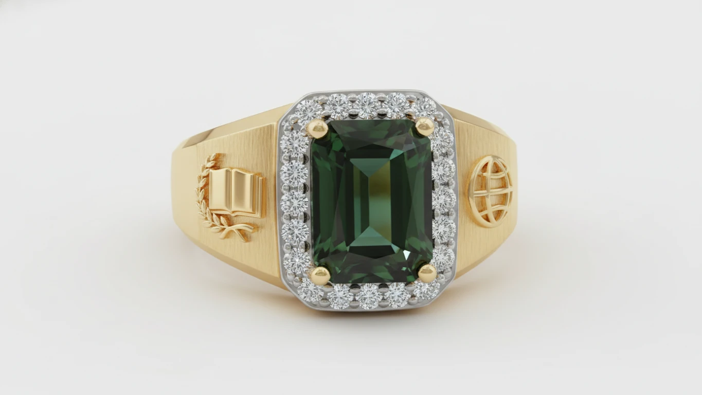 Anel de Formatura em Ouro 18k