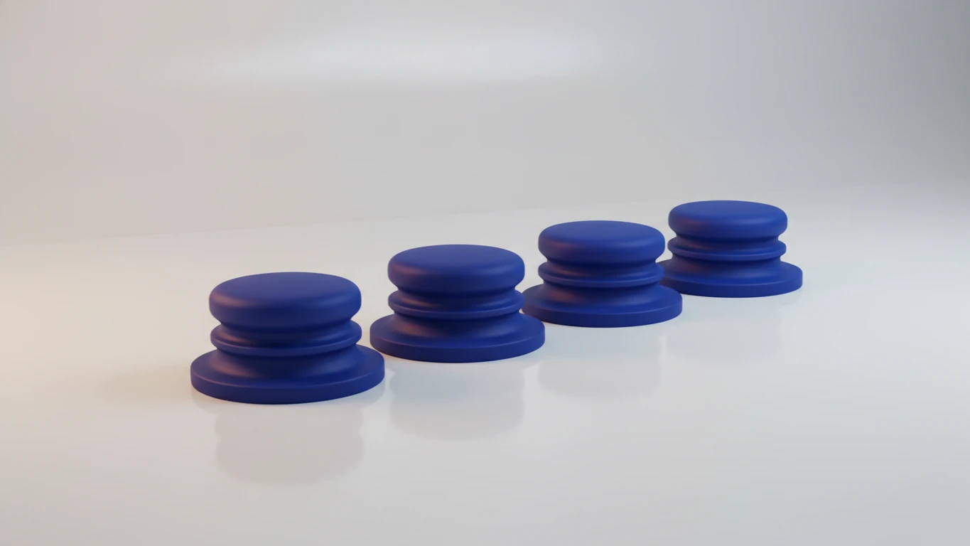 Antivibradores de Silicone de Alta Absorção