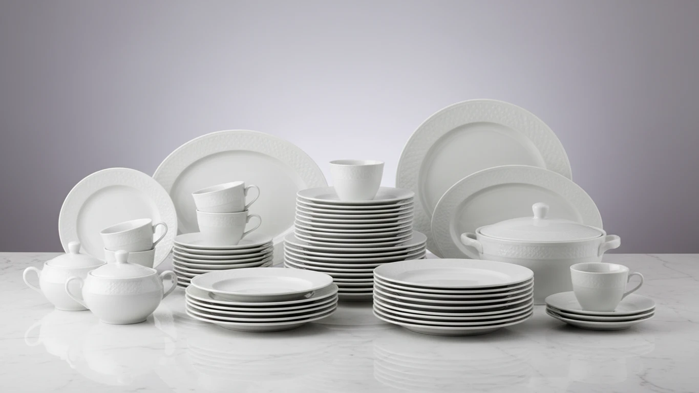 Aparelho de Jantar em Porcelana 42 Peças