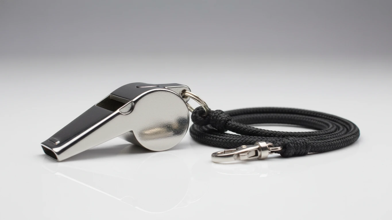 Apito Profissional de Alta Frequência com Cordão