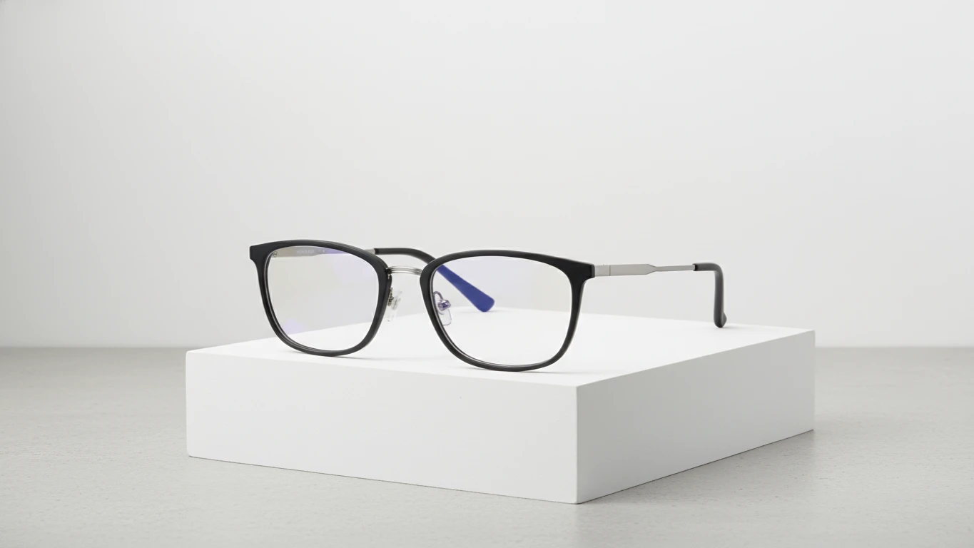 Armação com Lentes Anti-Luz Azul