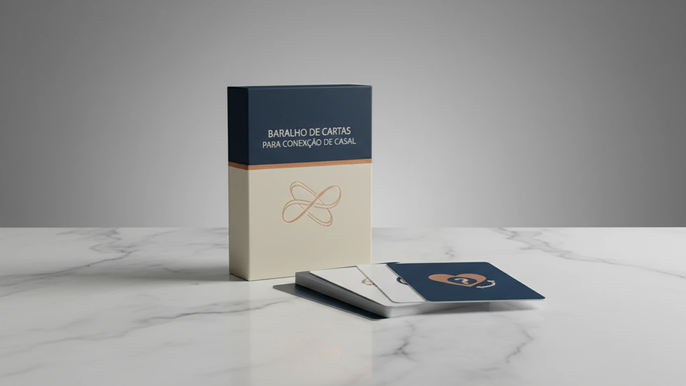 Baralho de Cartas para Conexão de Casal