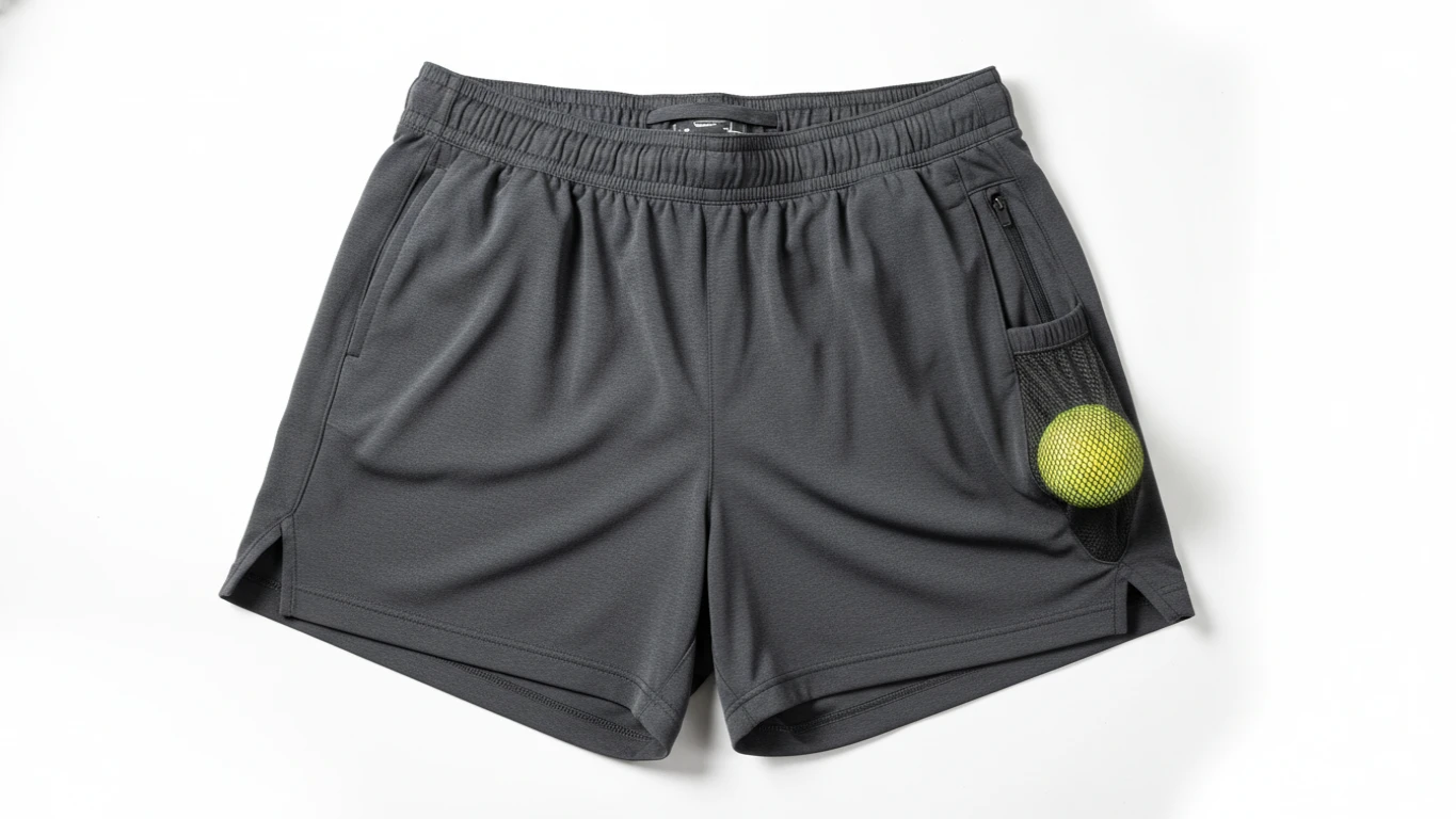 Bermuda Esportiva com Bolso para Bolinha