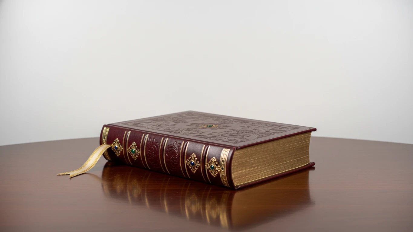 Bíblia com Acabamento de Luxo