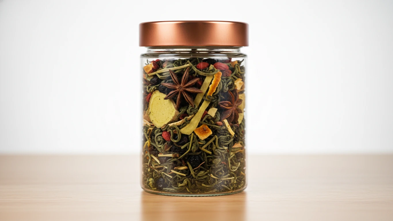 Blend de Chás Energizantes e Funcionais