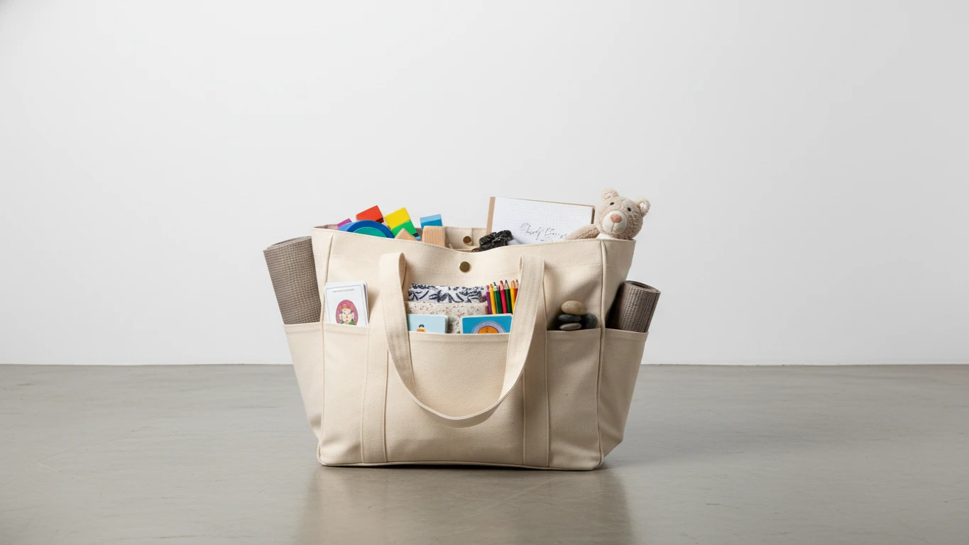 Bolsa Tote Bag para Materiais Terapêuticos