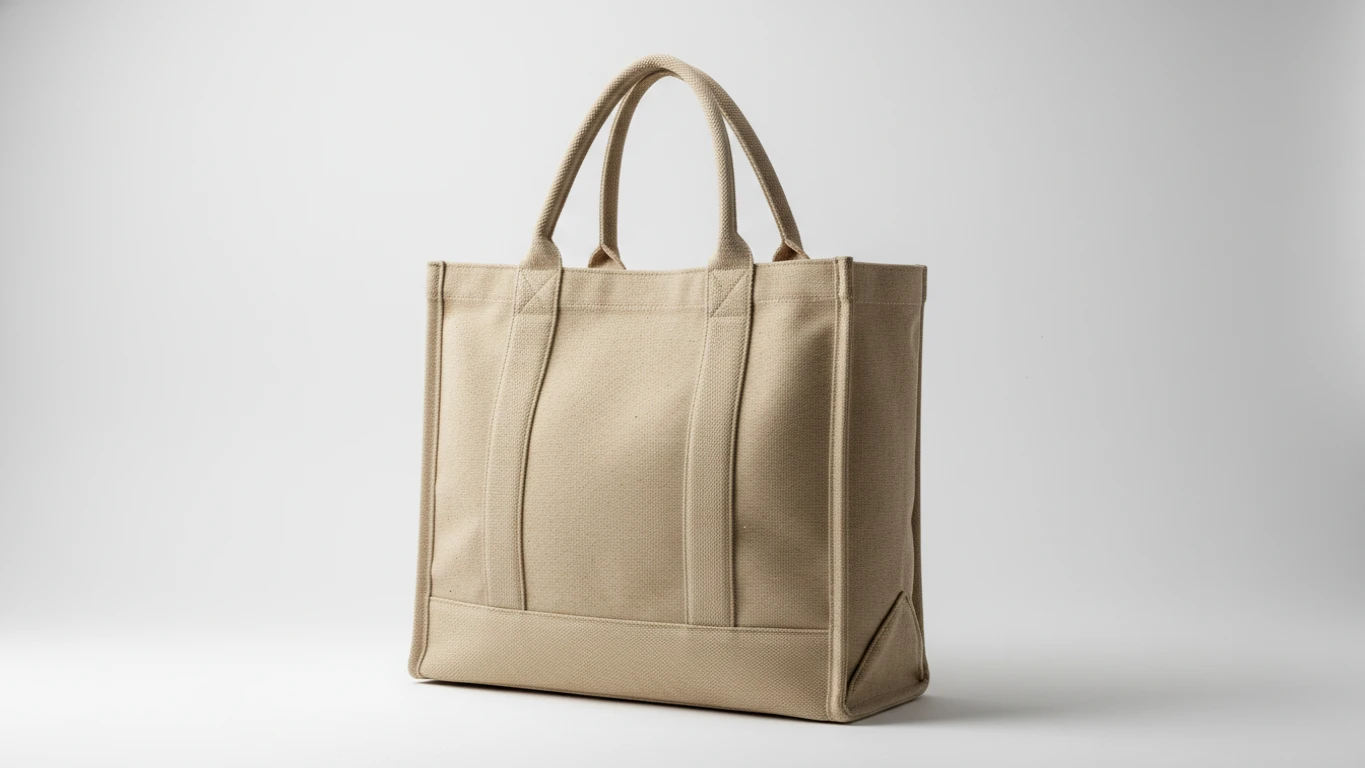 Bolsa Tote em Lona Reforçada