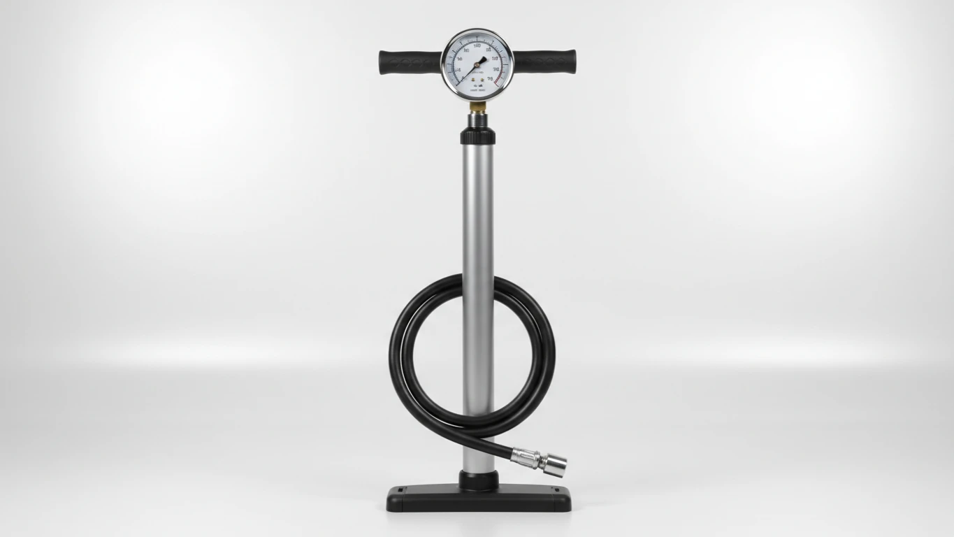 Bomba de Chão Profissional com Manômetro