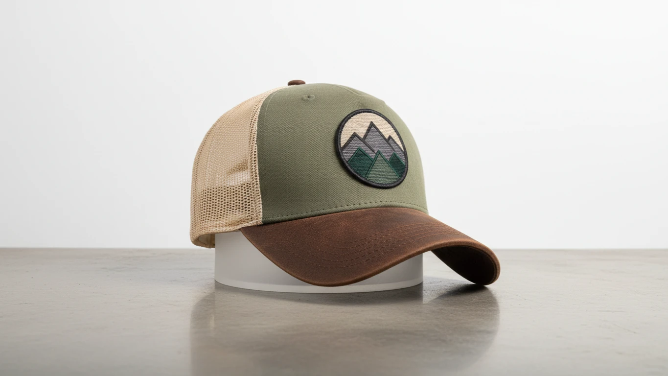 Boné Trucker com Logo Temático