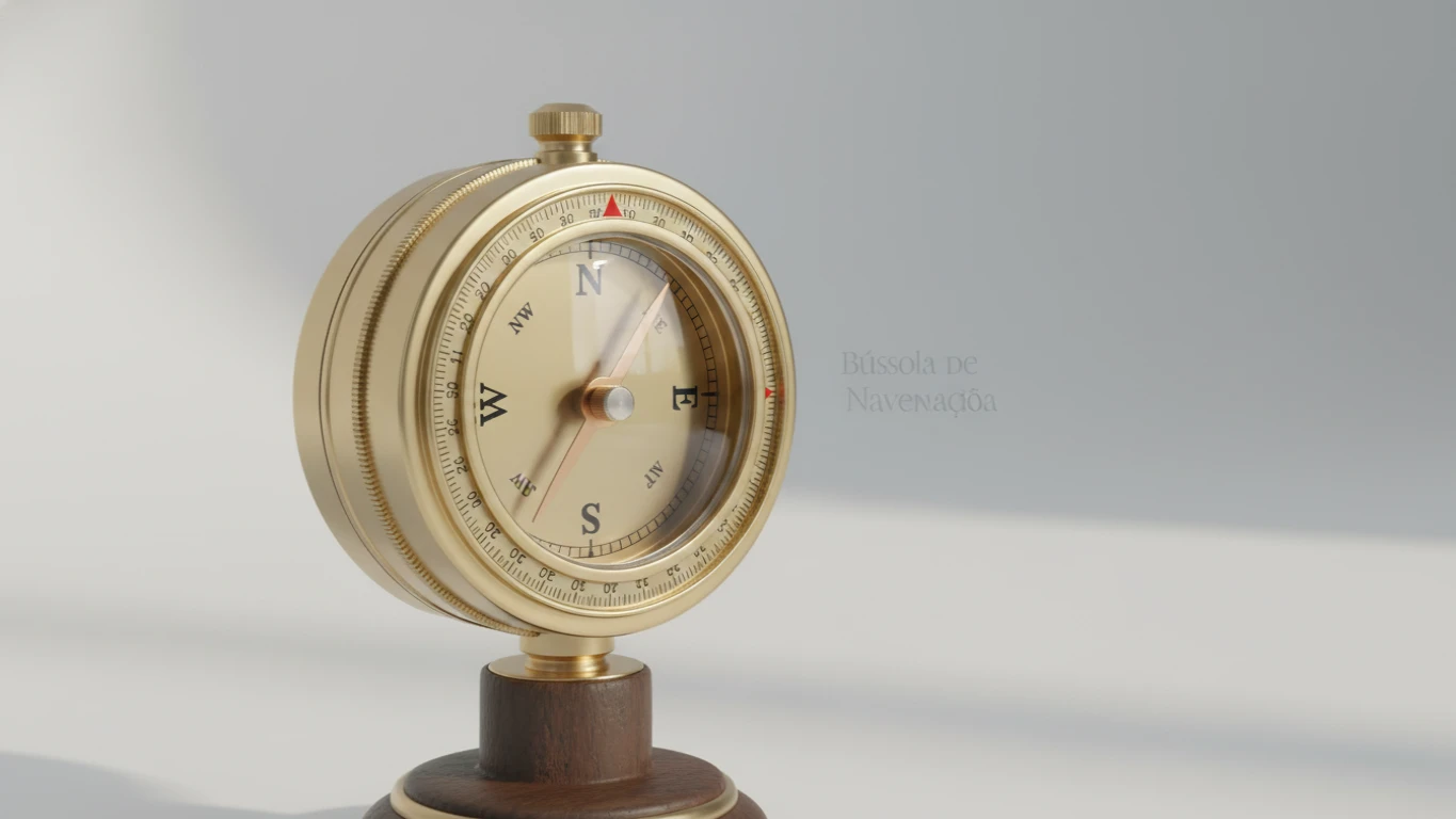 Bússola de Navegação Profissional