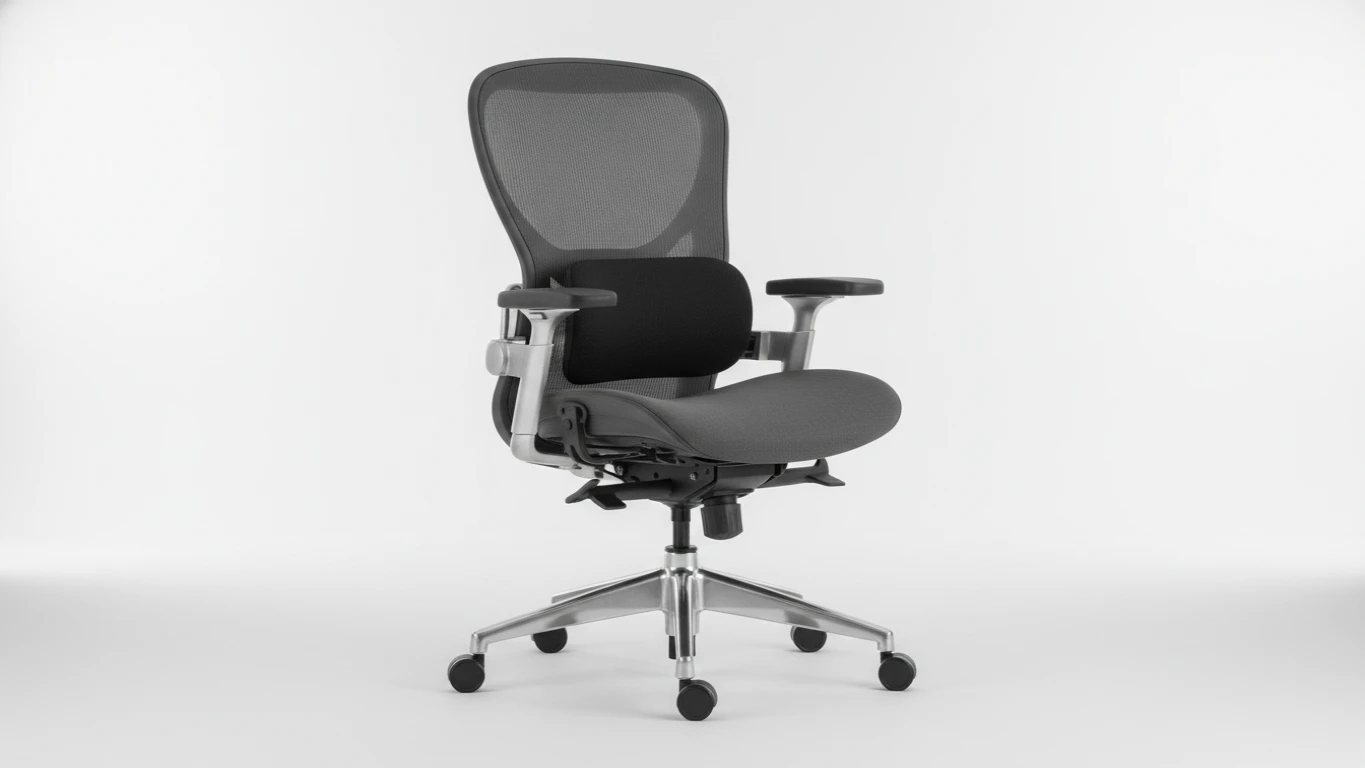 Cadeira de Escritório com Ajuste Ergonômico