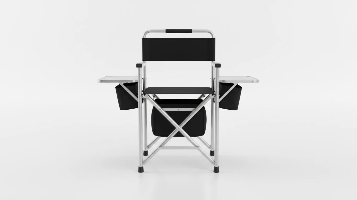 Cadeira de Maquiagem Portátil em Alumínio