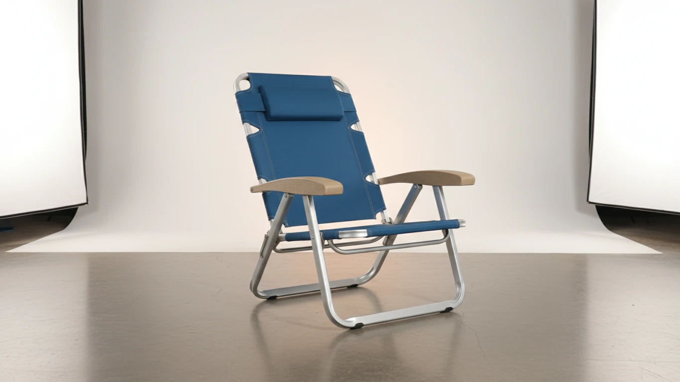Cadeira de Praia de Alumínio Ergonômica